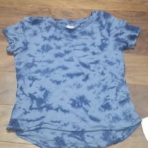 old navy blue tie dye shirt